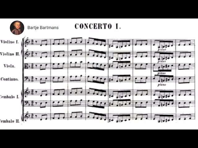 Johann Sebastian Bach オーヴェチュール第2番・第3番 Johann Sebastian Bach - Concerto I for Three Harpsichords BWV 1063