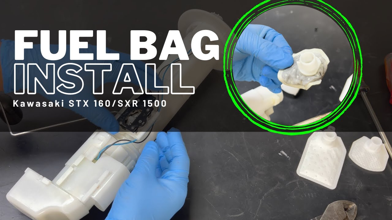 KP Kawasaki HF Fuel Bag - Kawi Performance