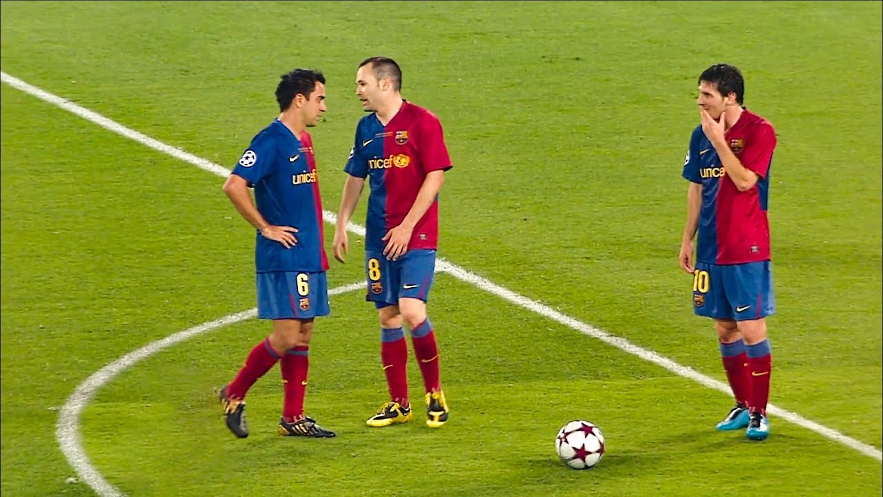 Young Messi, Iniesta , Xavi Masterclass vs Manchester United | UCL Final 2009