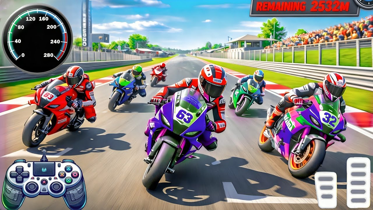 Motor Rider Bike Racing Game 2026 - GT  Motorcycle Racing 3D Simulator - Android Gameplay #16