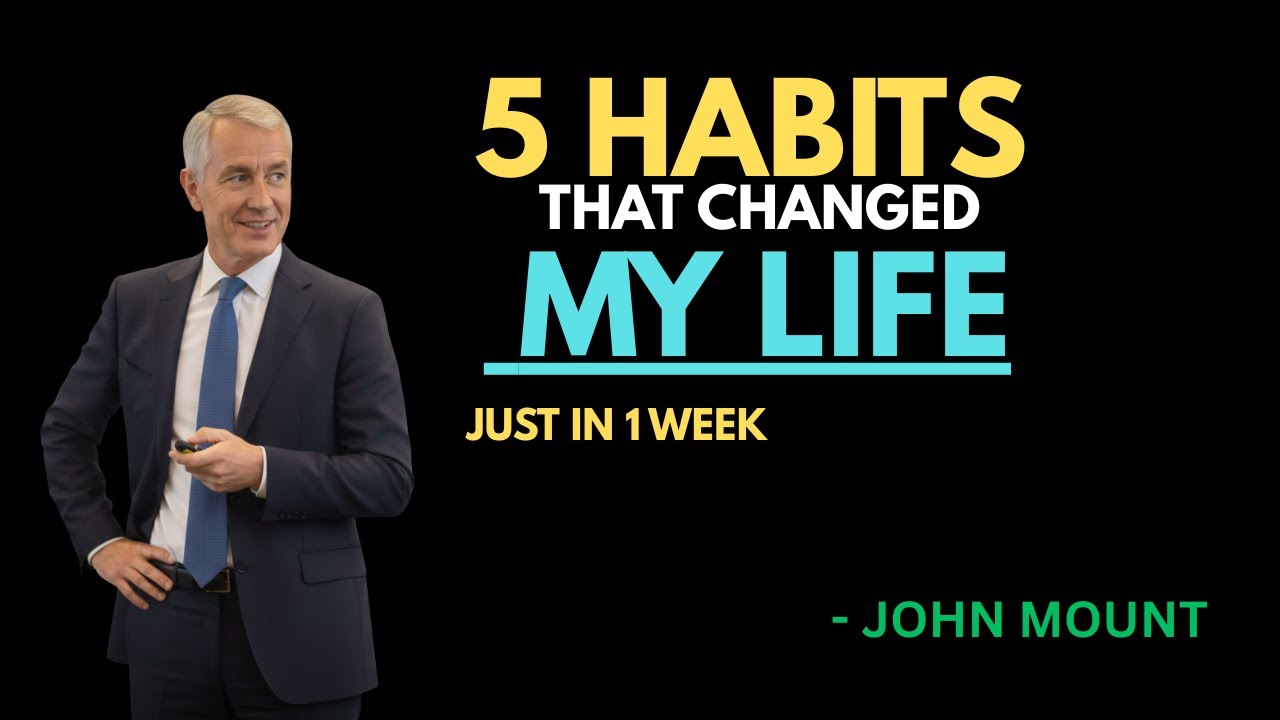 This 5 Habits Changed My Life Just In 1 week.