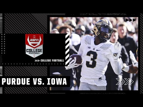 Purdue Boilermakers at Iowa Hawkeyes | Full Game Highlights