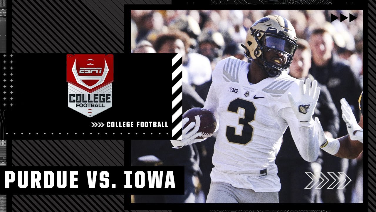 Purdue Boilermakers at Iowa Hawkeyes | Full Game Highlights