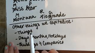 Proper Nouns and Adjectives