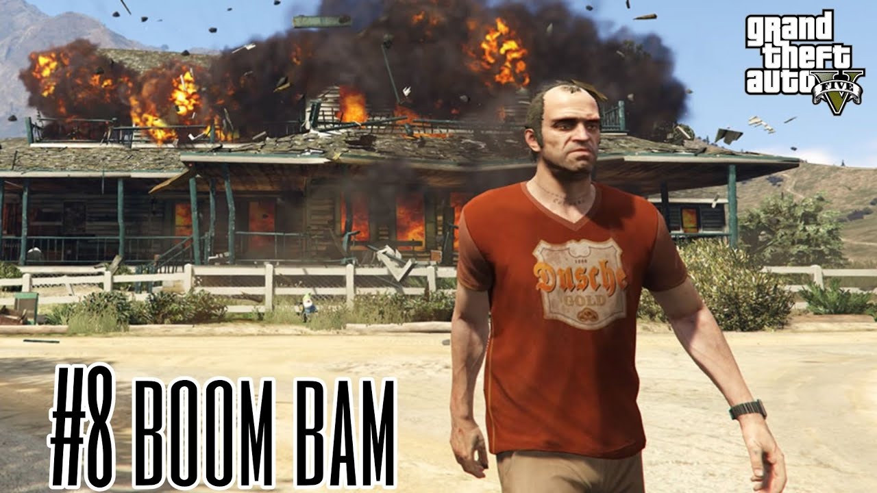 Ghar blast kardiya guyssss!!! | Gta V Gameplay #8 | 