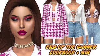 The Sims 4: End Of The Summer SIM   LOOKBOOK with CC LINKS