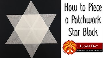 How to Make a Six Pointed Star Block