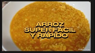 COMIDA SUPER RAPIDA.                                                    arroz en olla Gm