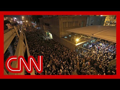 Iran plane crash leads to anti-government protests