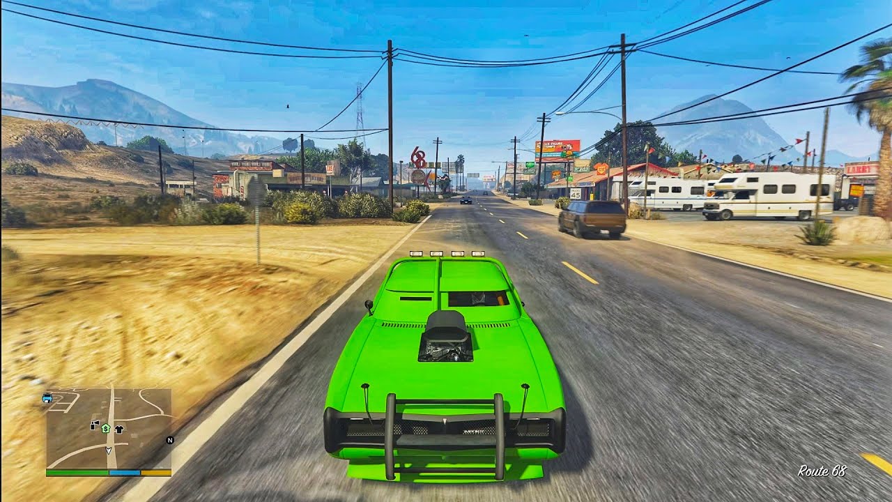 Grand Theft Auto V PS5 Free-roam Gameplay #1741