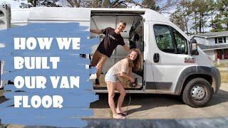 How to Build a Subfloor for Vanlife!