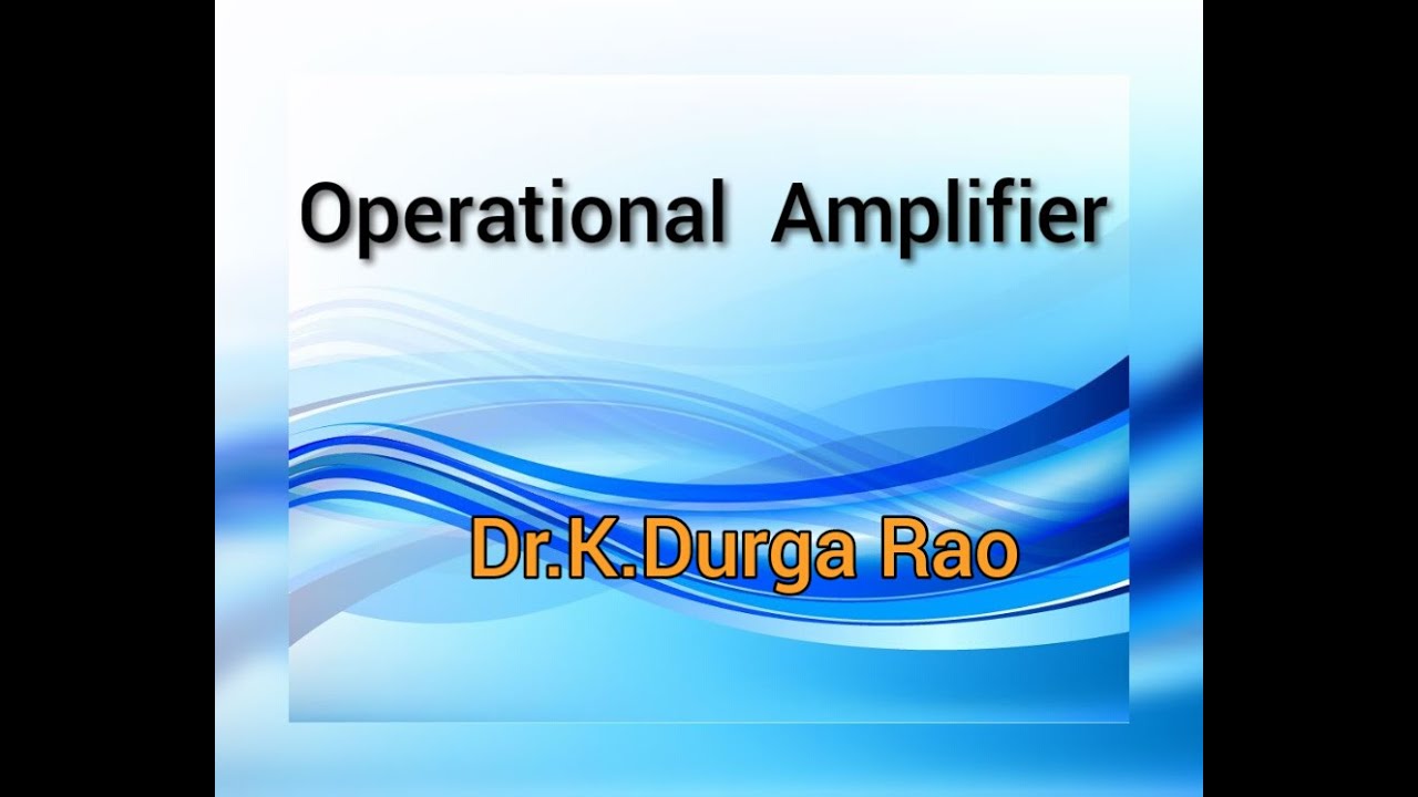 🔷️ op-amp ||  Summary of operational amplifier