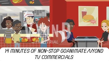 14 Minutes of Nonstop GoAnimate/Vyond TV Commecials (COMPILATION VIDEO)