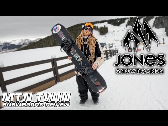 Jones MTN Twin Snowboard Review - 2026 - YouTube