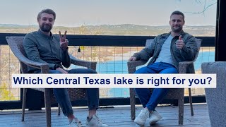 Looking for a lake house in Central Texas?