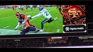 Seahawks Drake Thomas INT vs The 49ers.