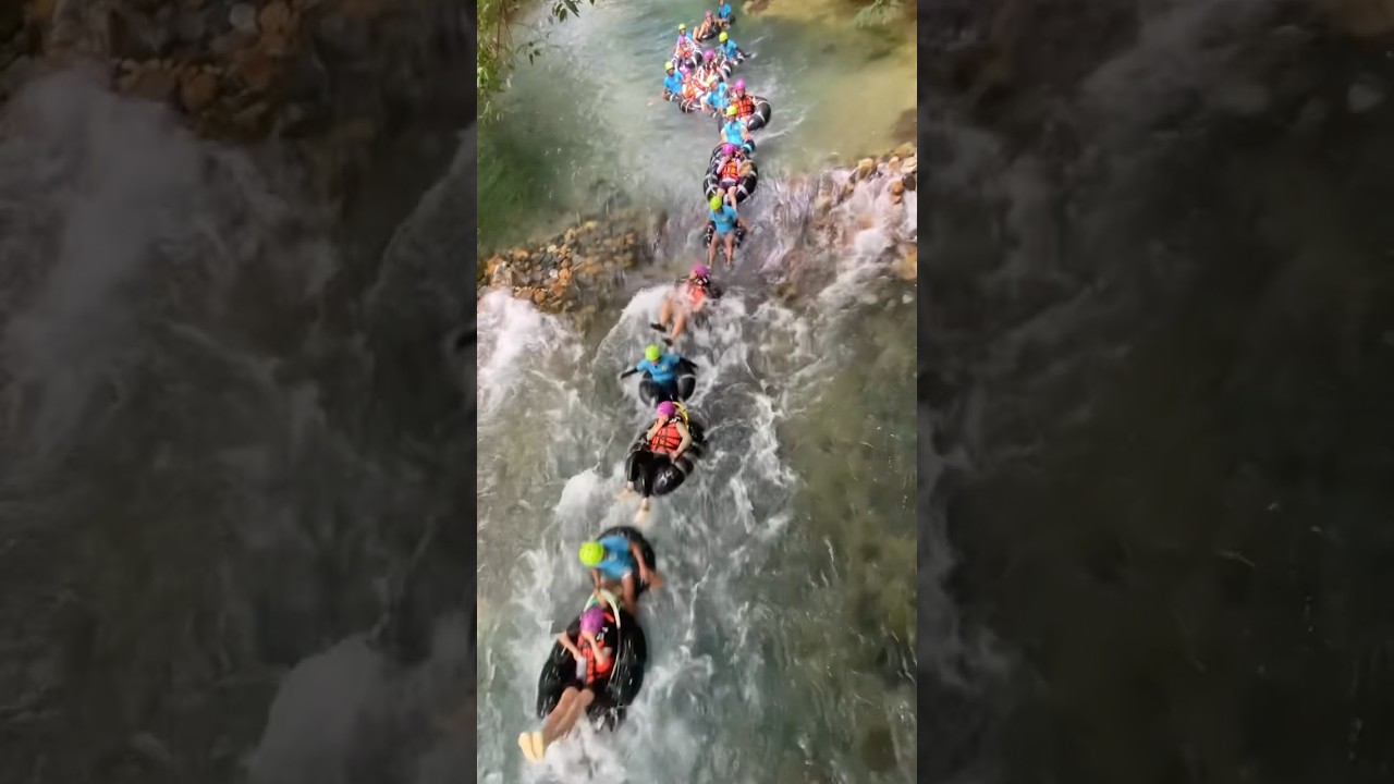 It’s more fun in watertubing 