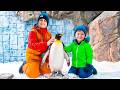 Best Family Vacation Ever! ⛄️🏖️ Ski Dubai Fun + Diana and Roma’s Summer Adventure