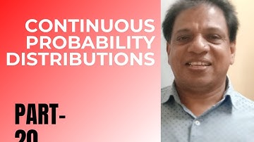 CONTINUOUS PROBABILITY DISTRIBUTIONS | MODULE 2 |PART 20|MAT 202|2019 SCHEME|B.TECH KTU|