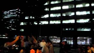20120907官邸前抗議　怒りのドラムデモ経産省前へ　火炎瓶テツさんと