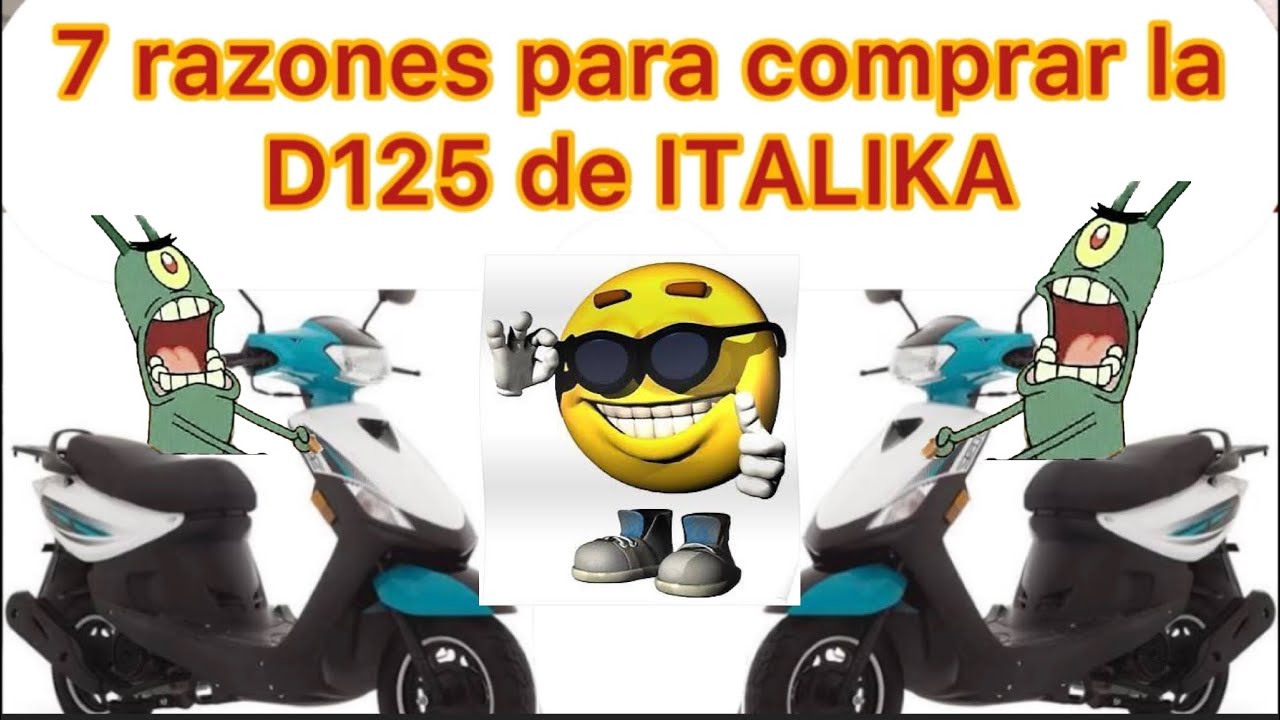 ✅7 RAZONES PARA SI COMPRAR 🤑LA MOTONETA ✅D125 DE 🇲🇽ITALIKA