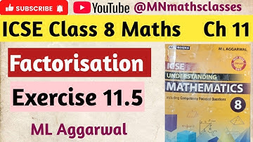 Factorisation, class 8 Maths Chapter 11|| Ex 11.5 👍 Subscribe 👍 Like 