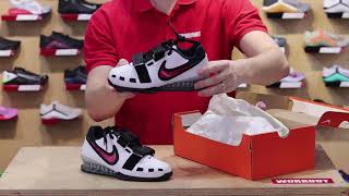 olvidadizo Lionel Green Street vaquero Shoes Nike Romaleos 2 - white/comet red-black (476927-161) - YouTube