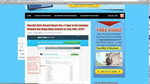 Intro to Setting Up You Empower Network Blog