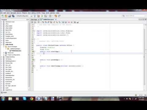 J2me Hello World