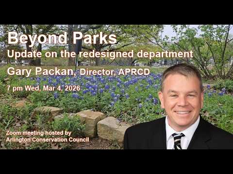 Beyond Parks – Update on the redesigned department