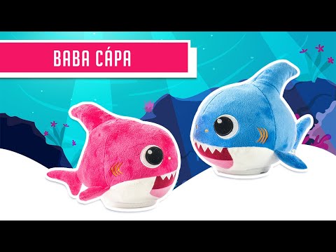 Baba Cápa - éneklő és önjáró plüss cápa