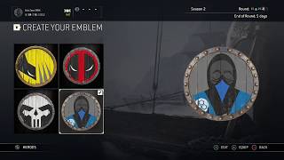 Sub-Zero emblem / logo tutorial For honor