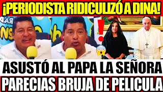 PERIODISTA SE BURLÓ DE DINA BOLUARTE: "FINJIDAZA, EN LA FIESTA DE HALLOWEN SI LA HACES"