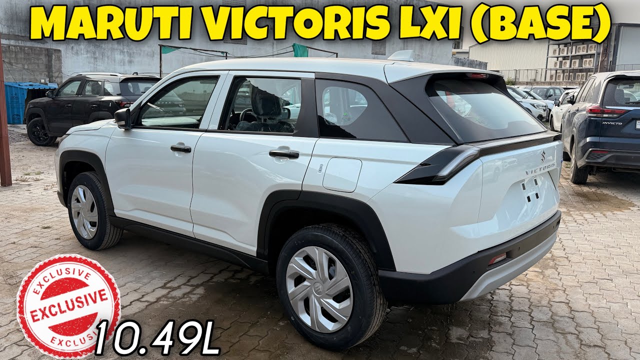 Maruti Suzuki Victoris LXI Base @₹10.49 Lakh | Full Walkaround | Shrish Kaushik