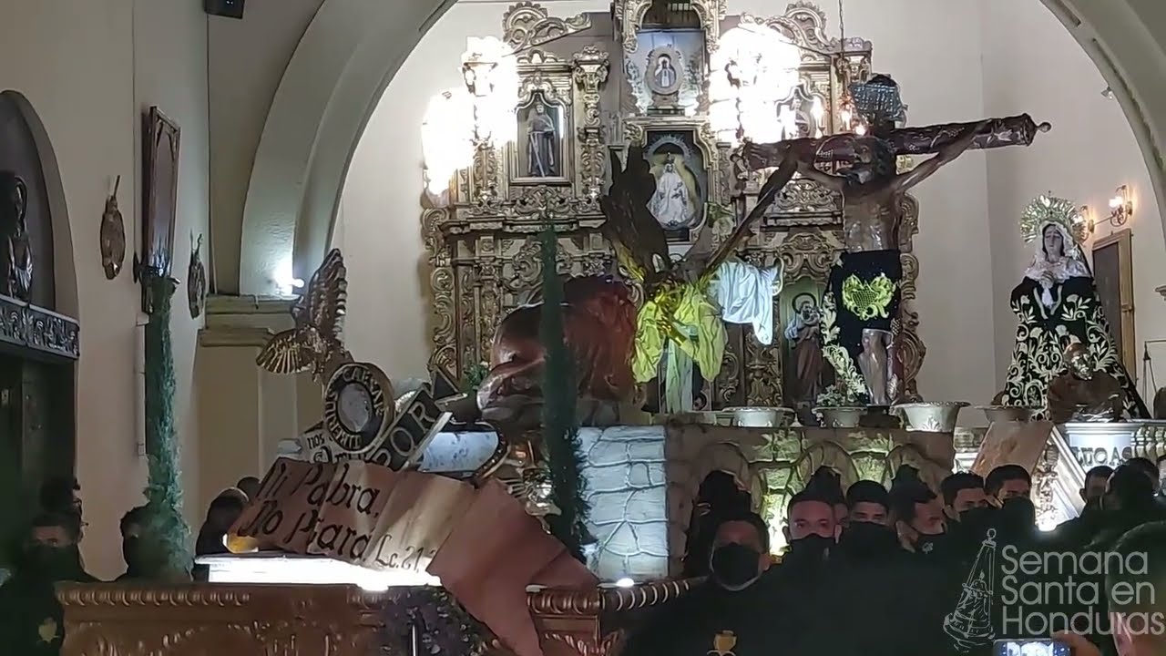 Salida Cristo de La Misericordia - Santo Entierro 2022, Tegucigalpa