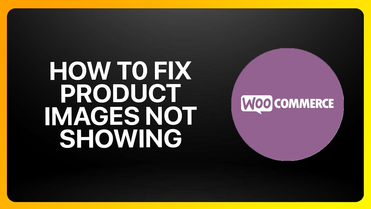 How To Fix “Product Images Not Showing” In WooCommerce 2026! Tutorial