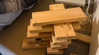 9/13/26 #37 *3 Loft stairs:Adding frame & first step with 2x6 Joist hangers #Loftstair #stringerless