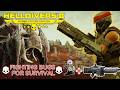 HELLDIVERS 2 - 10 DIFFICULTY: BATTLE WITH BUGS USING THE M-105 STALWART MACHINE GUN AND WARP PACK