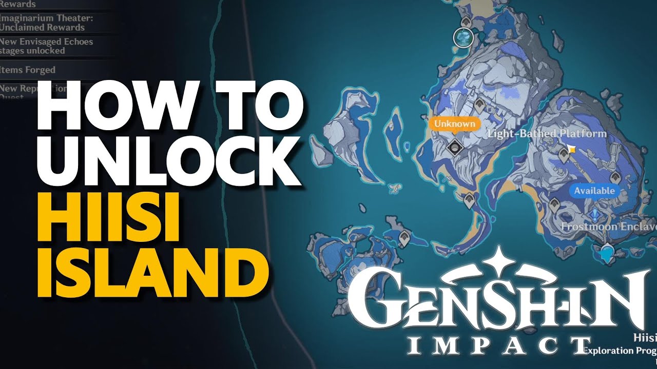 How to unlock Hiisi Island Location Genshin Impact