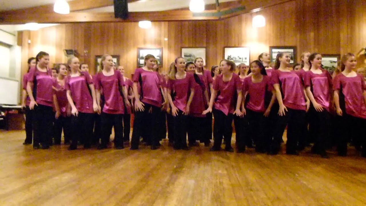 Australian Girls Choir Tour 2015 Old Man Emu YouTube