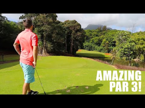 FIRST TIME GOLFING IN HAWAII! (Puakea Golf Course) - Part 1