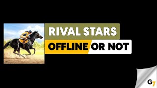 Rival stars horse racing game offline or online ? screenshot 4