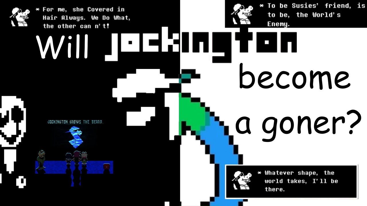 Will JOCKINGTON become a Goner/Secret boss? [Deltarune Theory] - YouTube