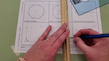 Arcs tangent to lines