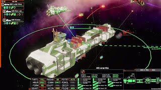 NEBULOUS FC missile spam cargo ship test