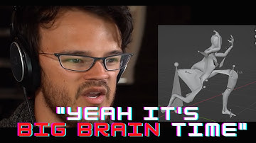 Beginner Rigging Model be like: #blender3d #rigging