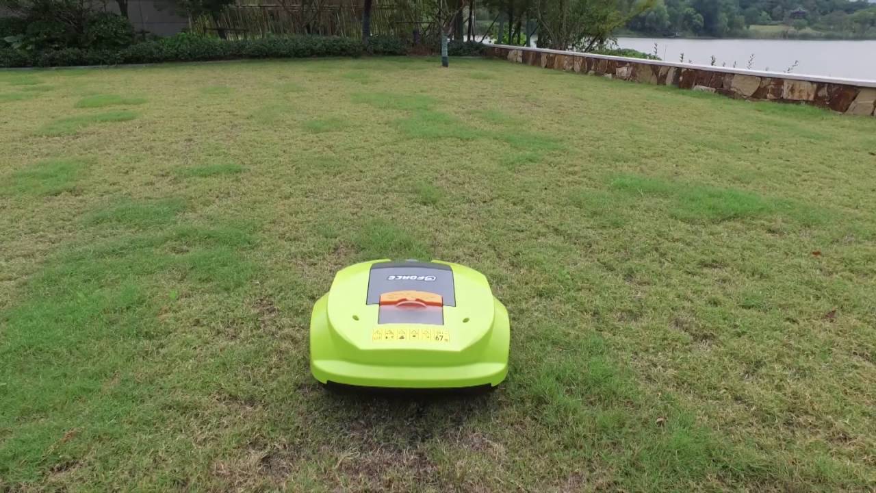 GFORCE Robotic Mower Smart Mowing, Now Smarter YouTube