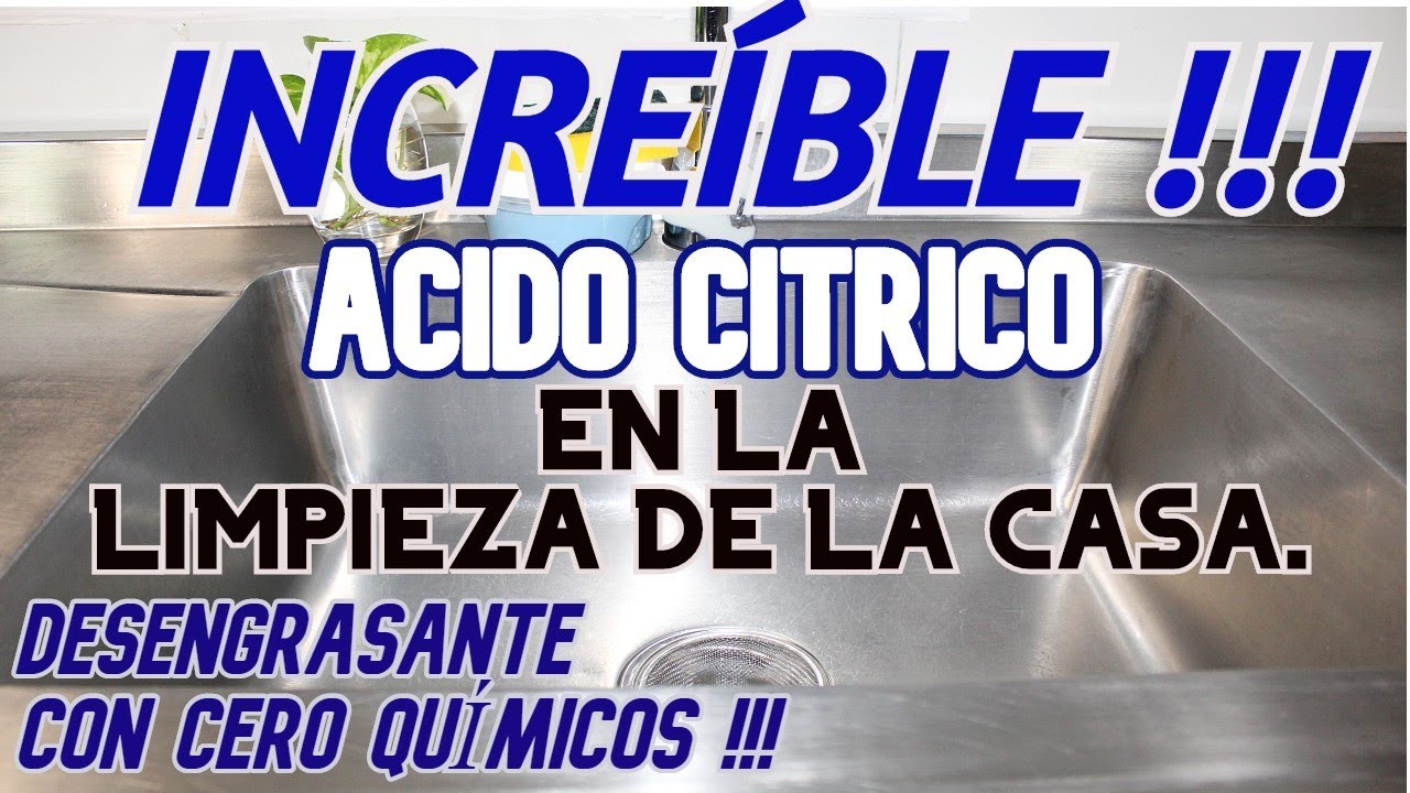 ✅Poderoso DESENGRASANTE con CERO QUÍMICOS / Dulce y Natural.