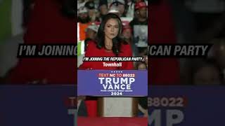 Tulsi Gabbard announces she's joining the Republican Party!