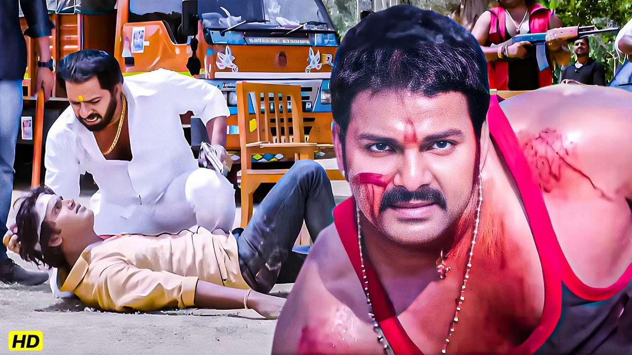 शेर के जगावल मतलब मौत के बुलावल एक बा | Pawan Singh, Umesh Singh Action Climax Movie Scene